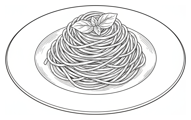 Spaghetti al pesto